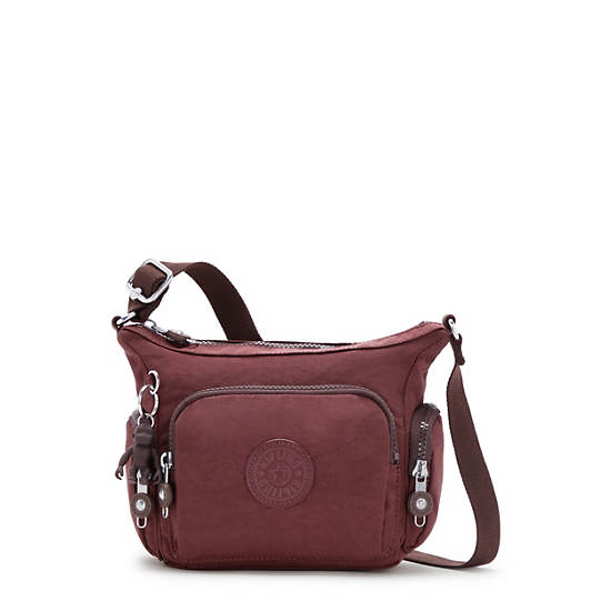 Torba Crossbody Kipling Gabbie Mini Bordowe | PL 2097UZ